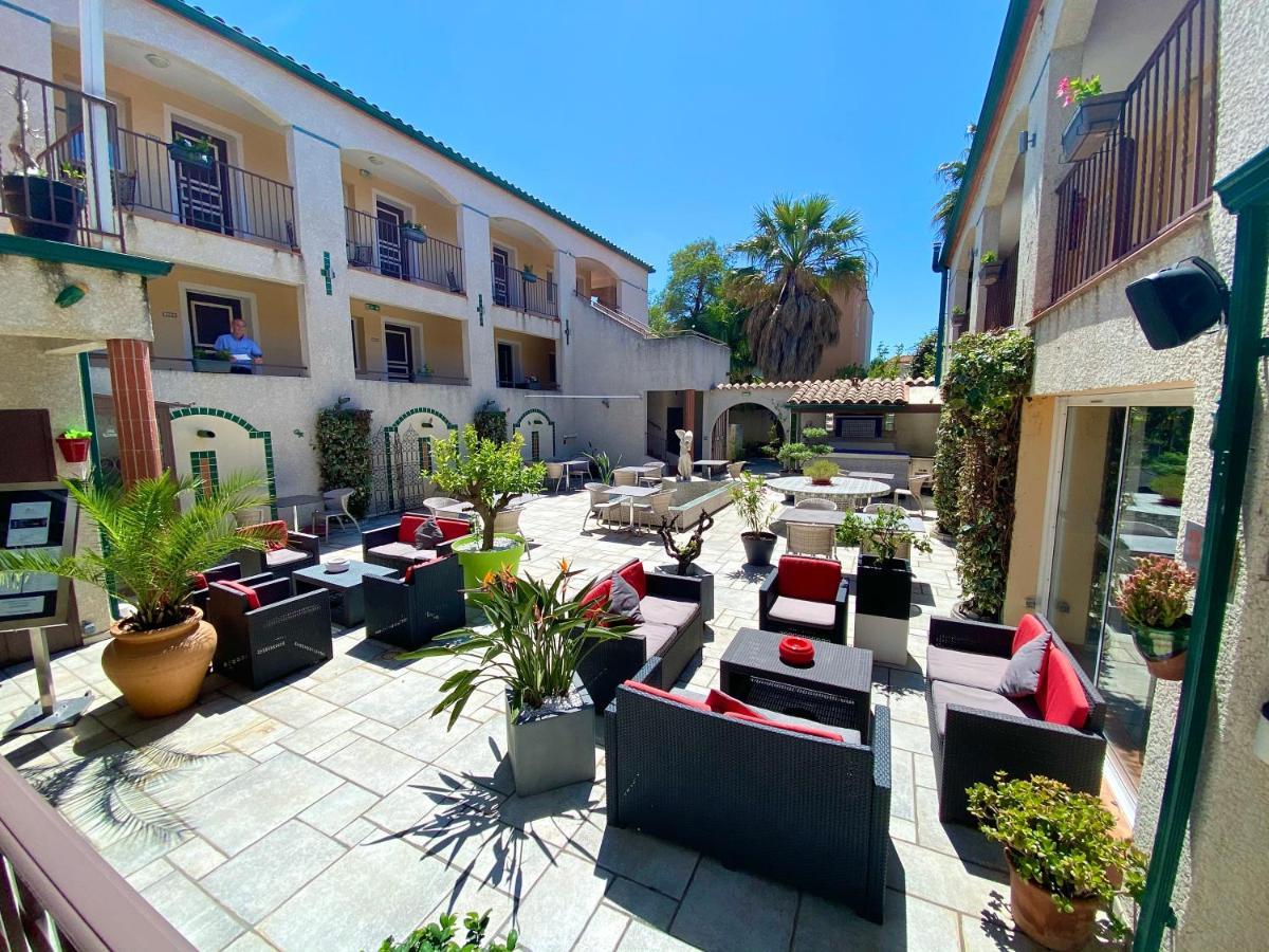 Logis Hotel Les II Mas - Perpignan Sud Cabestany Εξωτερικό φωτογραφία