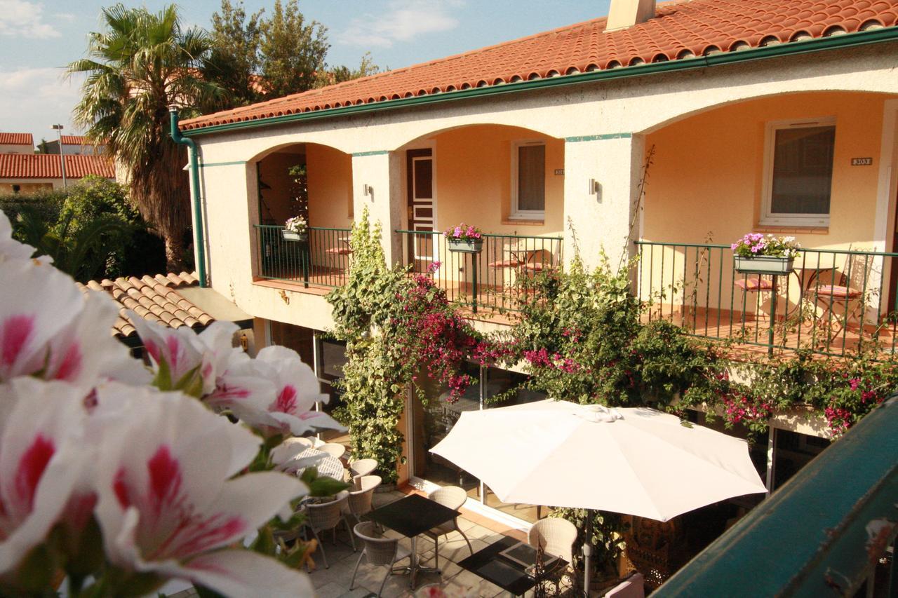 Logis Hotel Les II Mas - Perpignan Sud Cabestany Εξωτερικό φωτογραφία