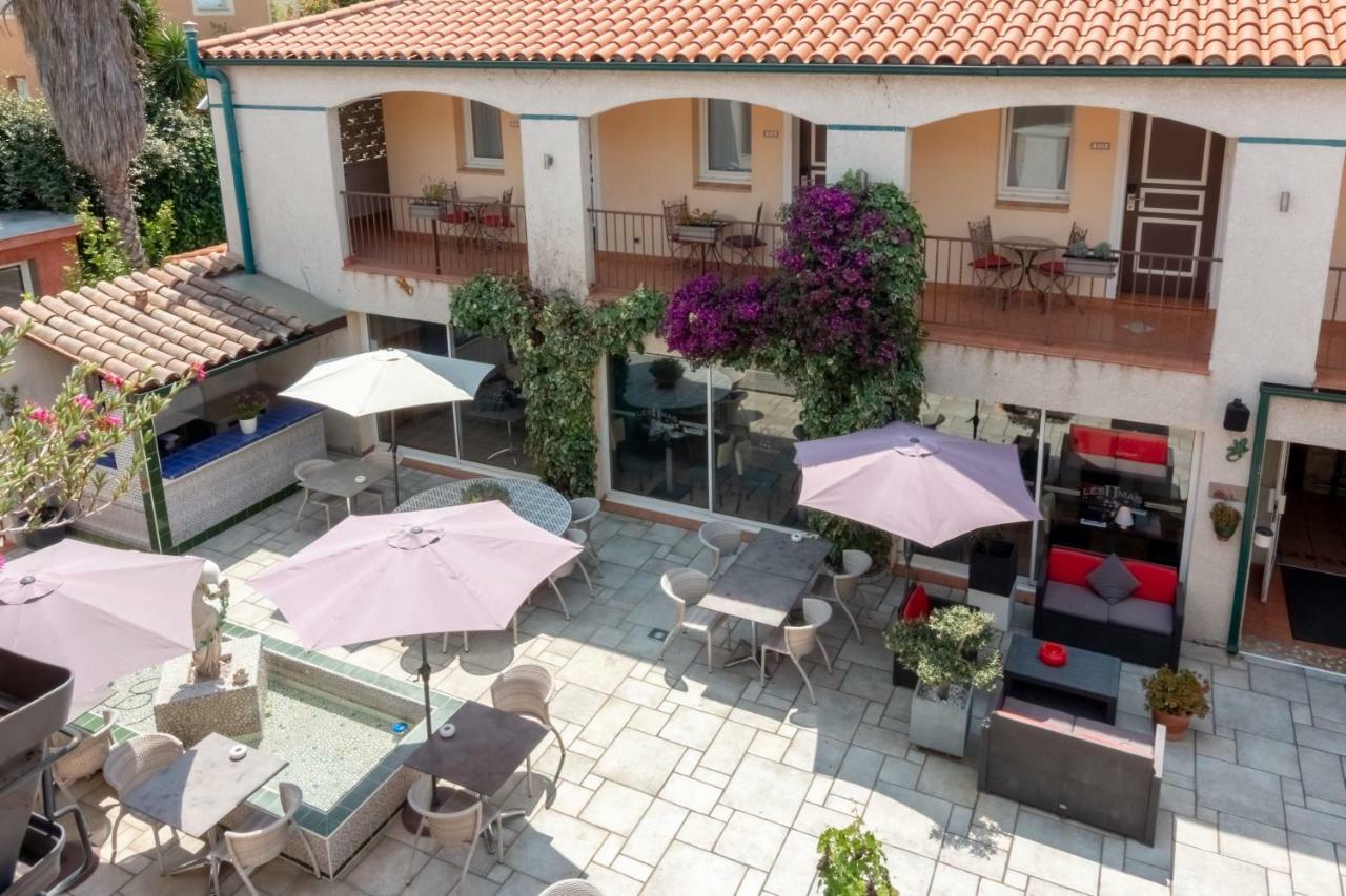 Logis Hotel Les II Mas - Perpignan Sud Cabestany Εξωτερικό φωτογραφία