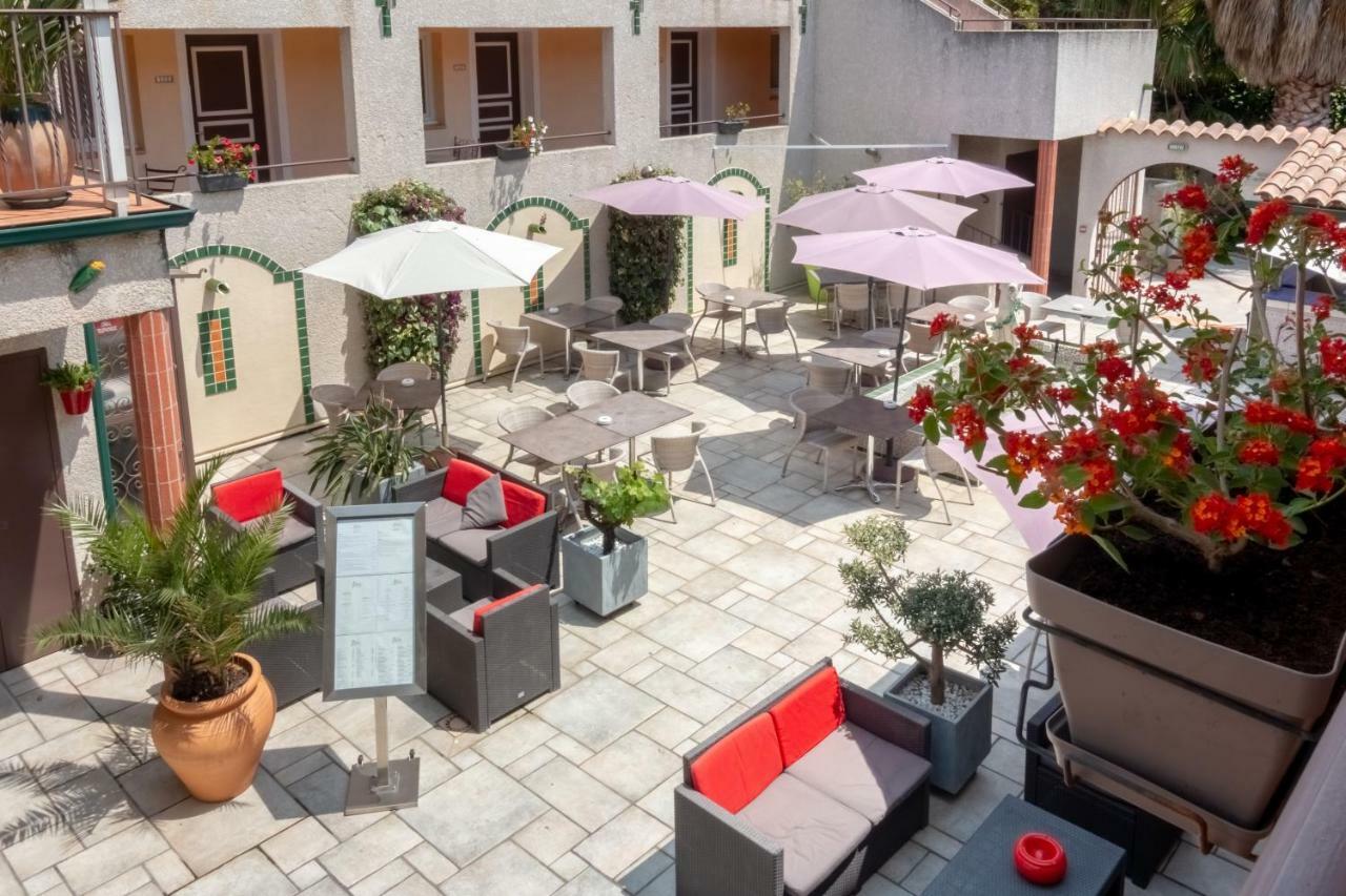 Logis Hotel Les II Mas - Perpignan Sud Cabestany Εξωτερικό φωτογραφία